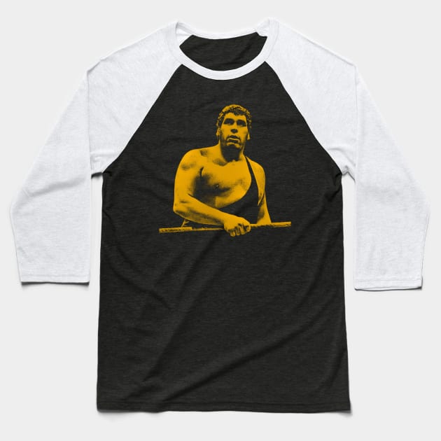 Andre the Golden Baseball T-Shirt by swgpodcast